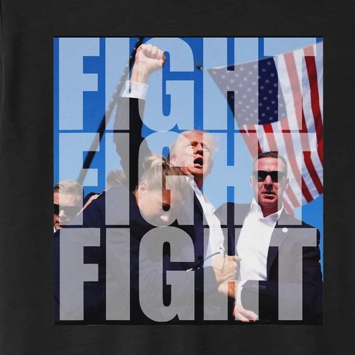 Fight For Trump 2024 Usa Election Support ChromaSoft Performance T-Shirt