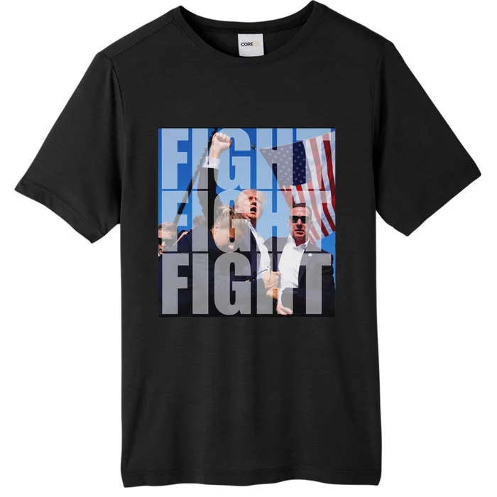 Fight For Trump 2024 Usa Election Support ChromaSoft Performance T-Shirt