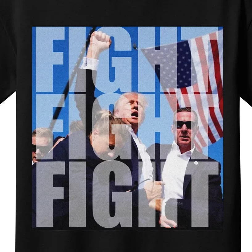 Fight For Trump 2024 Usa Election Support Kids T-Shirt