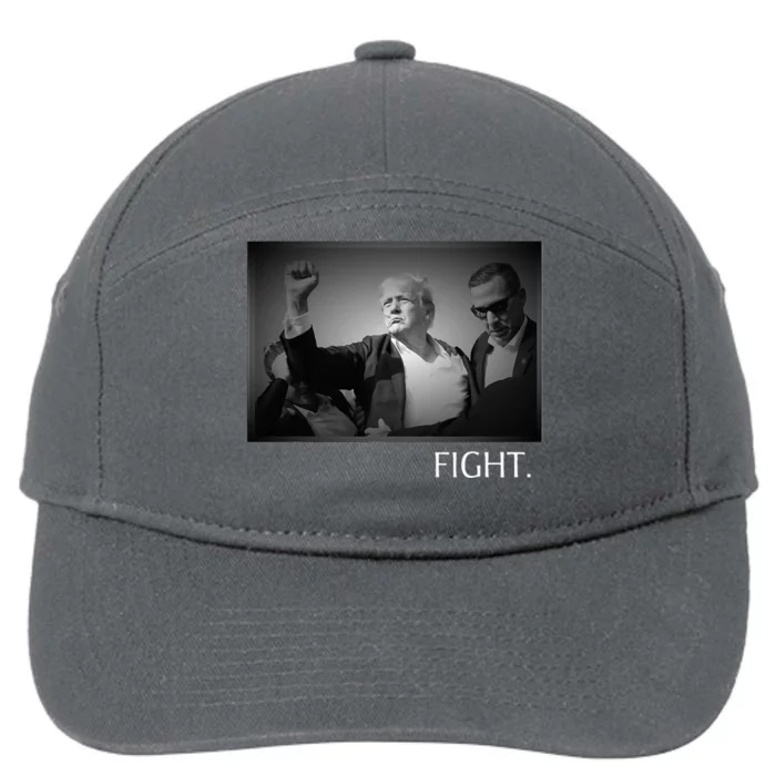 Fight For Trump For President 2024 Fight 7-Panel Snapback Hat