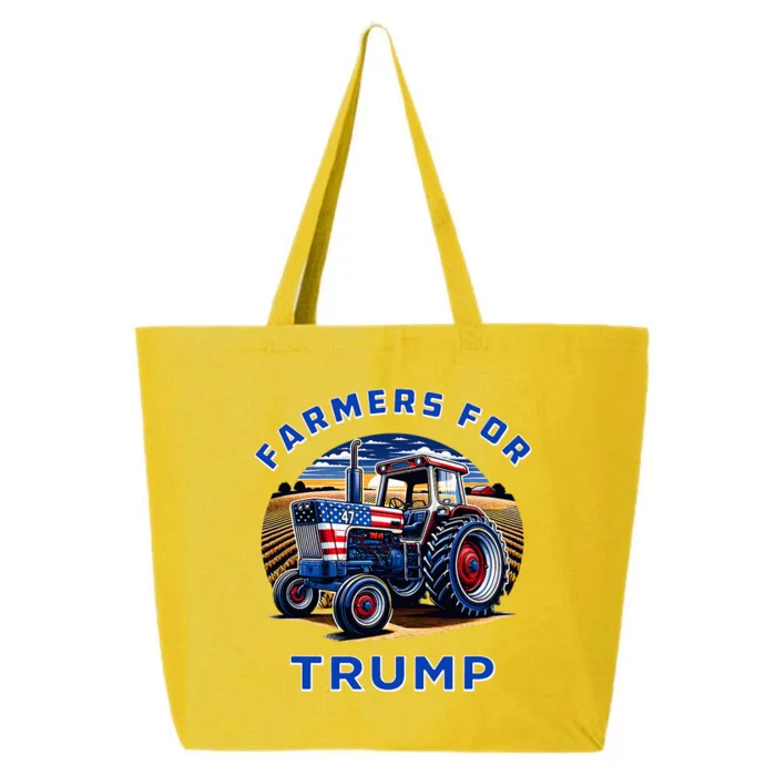 Farmers For Trump Maga 2024 25L Jumbo Tote