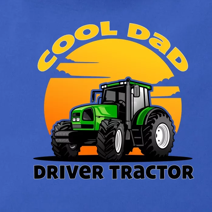 Funny Farmer Tractor Dad Quote Cool Dads Drive Tractors Gift Zip Tote Bag