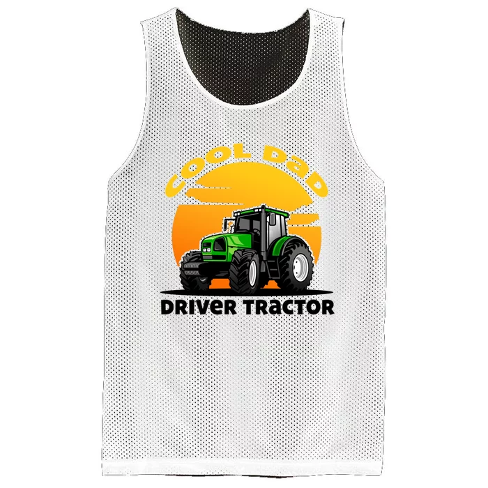 Funny Farmer Tractor Dad Quote Cool Dads Drive Tractors Gift Mesh Reversible Basketball Jersey Tank