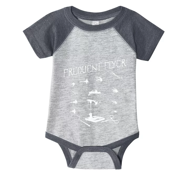 Fly Fishing Tying Funny Fisherman Christmas Fathers Day Gift Infant Baby Jersey Bodysuit