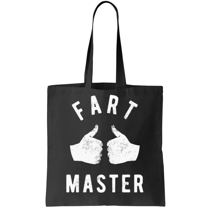 Funny Fart Thumbs Up Toilet Humor Tote Bag