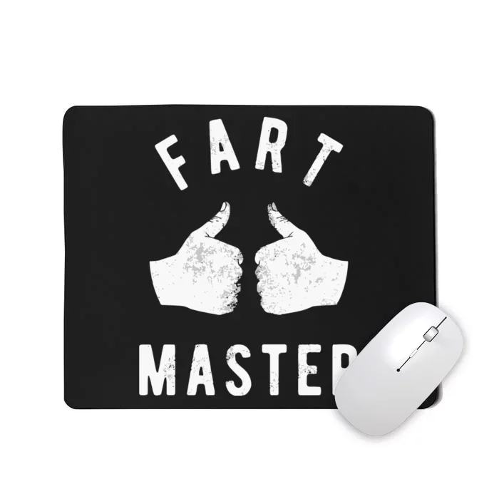 Funny Fart Thumbs Up Toilet Humor Mousepad