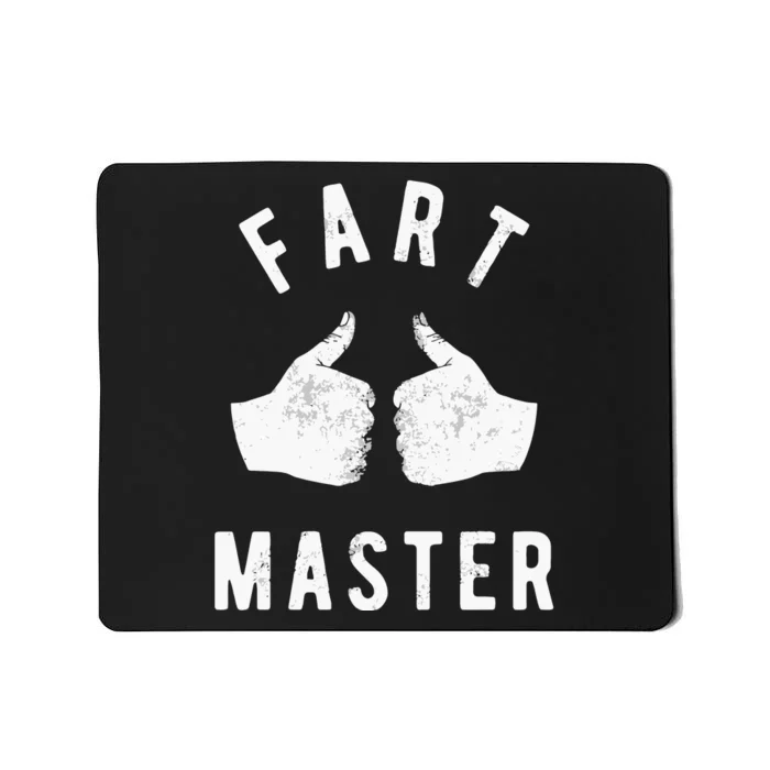 Funny Fart Thumbs Up Toilet Humor Mousepad