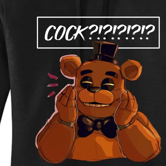 Freddy Fazbear Tfnaf Five Nights At Freddys Meme Halloween Women's Pullover Hoodie