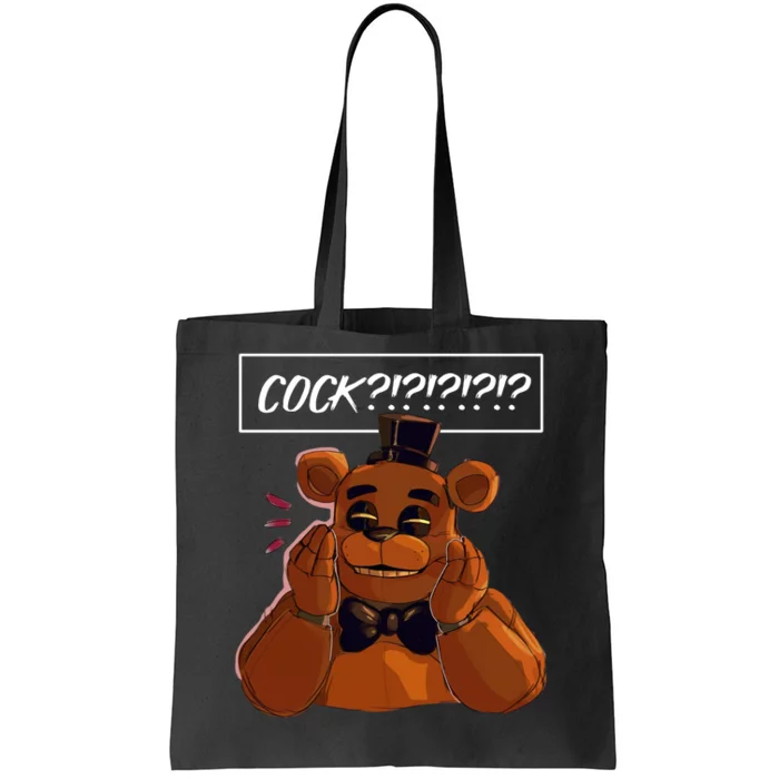 Freddy Fazbear Tfnaf Five Nights At Freddys Meme Halloween Tote Bag