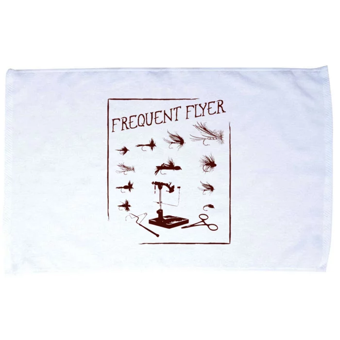 Fly Fishing Tying Funny Fisherman Christmas Fathers Day Gift Short Sleeve Microfiber Hand Towel