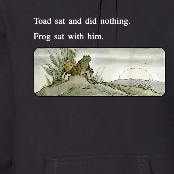 Frogs Funny Toads Meme Lover Premium Hoodie