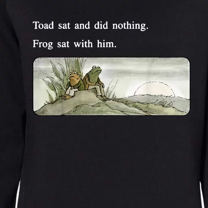 Frogs Funny Toads Meme Lover Womens California Wash Sweatshirt