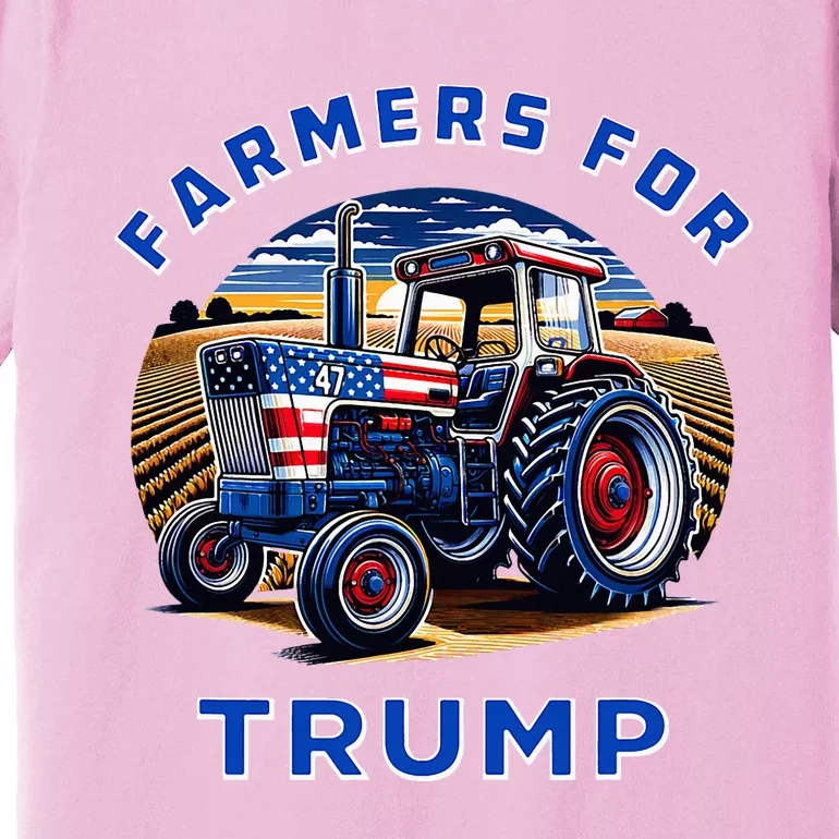 Farmers For Trump Maga 2024 Premium T-Shirt