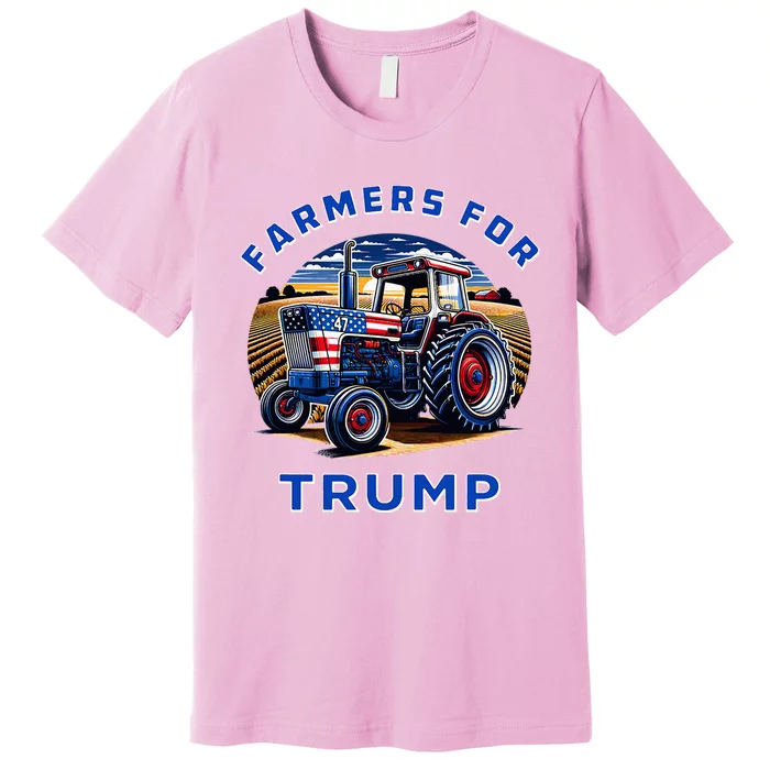 Farmers For Trump Maga 2024 Premium T-Shirt