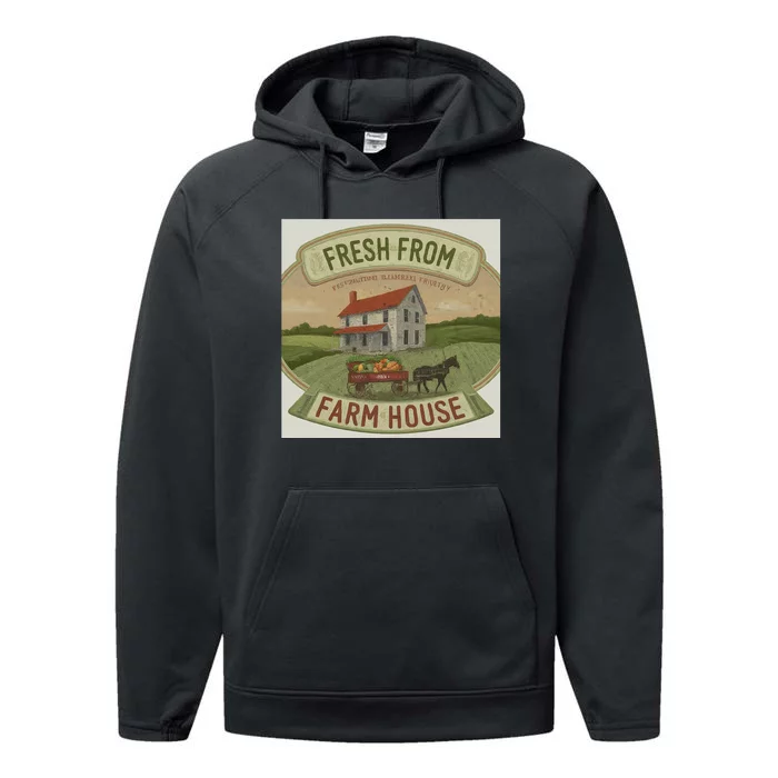 Fresh From The Farm House Performance Fleece Hoodie