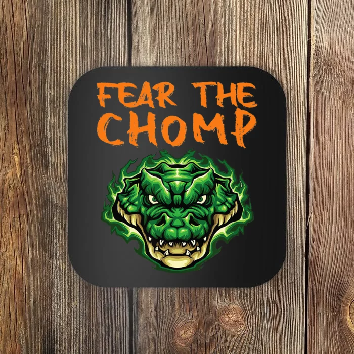 Florida Fear The Chomp Gator For Men And Women Coaster