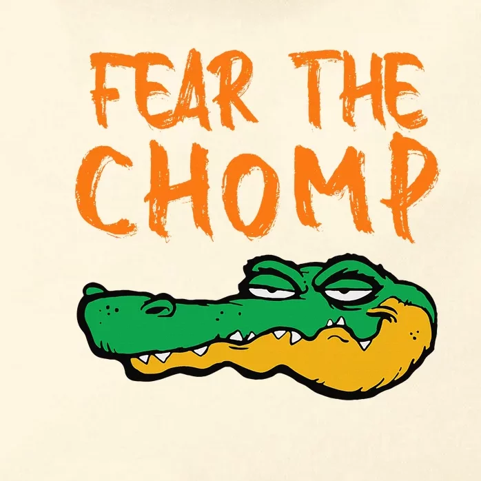 Florida Fear The Chomp Gator Zip Tote Bag