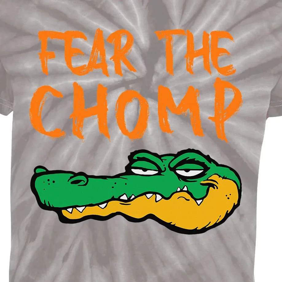 Florida Fear The Chomp Gator Kids Tie-Dye T-Shirt