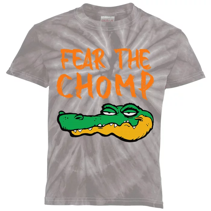 Florida Fear The Chomp Gator Kids Tie-Dye T-Shirt