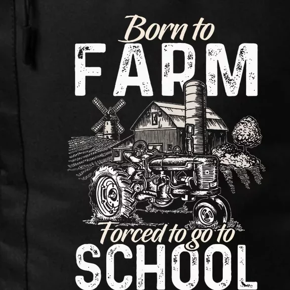 Funny Farmer Tractor Tractor Lover Rancher Daily Commute Backpack