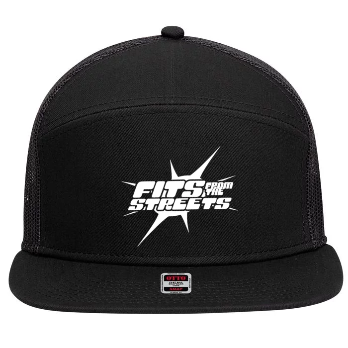 Fits From The Streets 7 Panel Mesh Trucker Snapback Hat