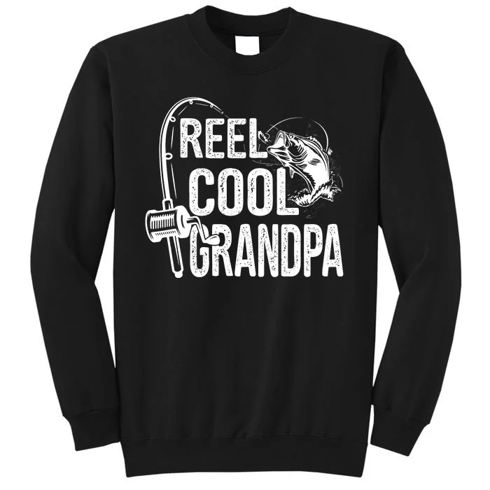 Funny Fishing Tee Vintage Reel Cool Grandpa Sweatshirt