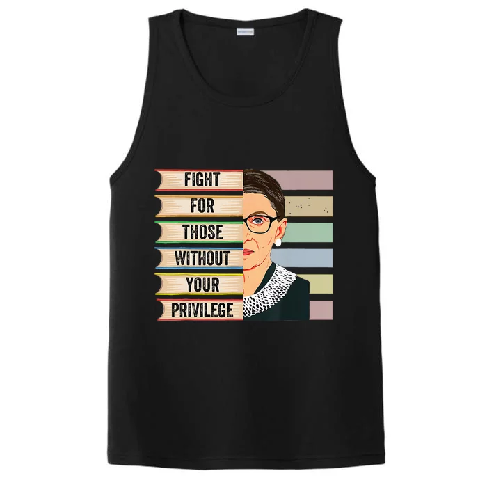 Fight For Those Without Your Privilege Women Rights Feminist Performance Tank