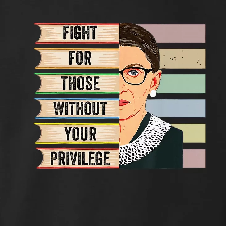 Fight For Those Without Your Privilege Women Rights Feminist Toddler Hoodie