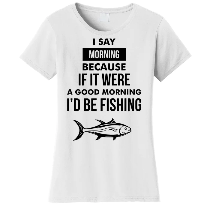 Funny Fishing Tee Vintage Reel Cool Grandpa Women's T-Shirt