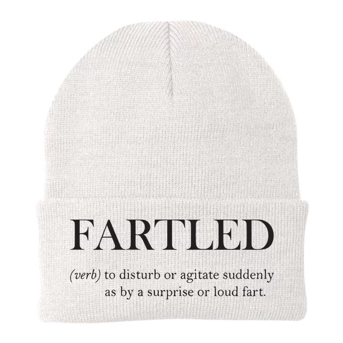 Fartled Funny Toilet Humor Knit Cap Winter Beanie