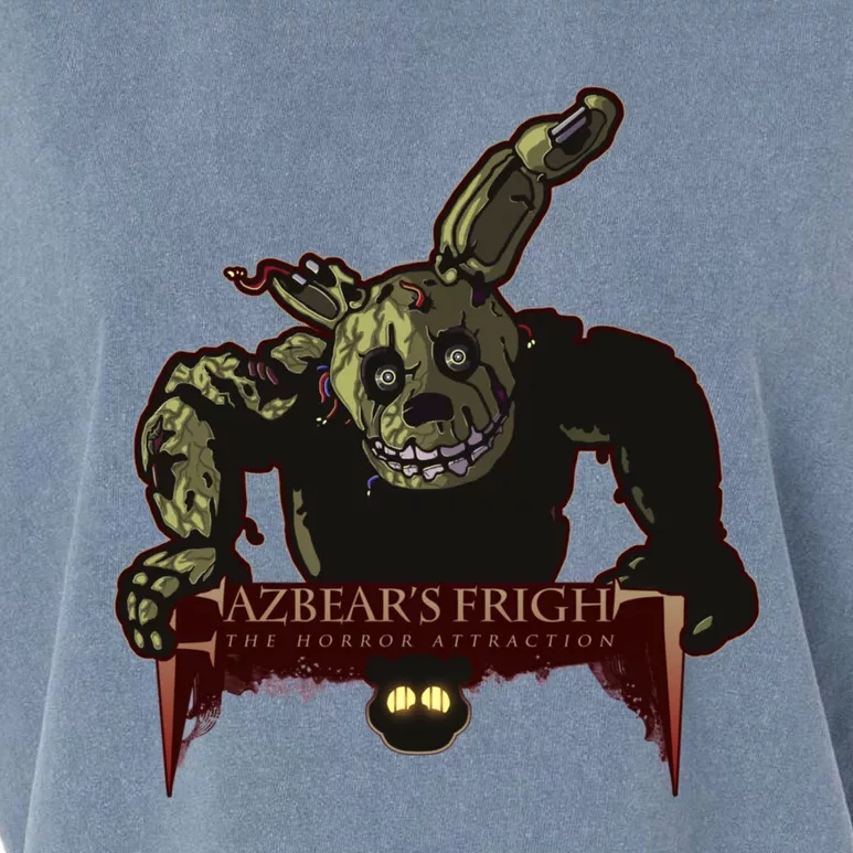 FazbearS Fright The Horror Attraction Garment-Dyed Women's Muscle Tee