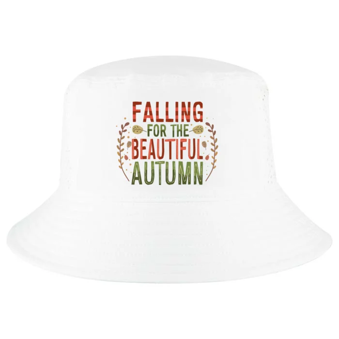 Falling For The Beautiful Autumn Cool Comfort Performance Bucket Hat