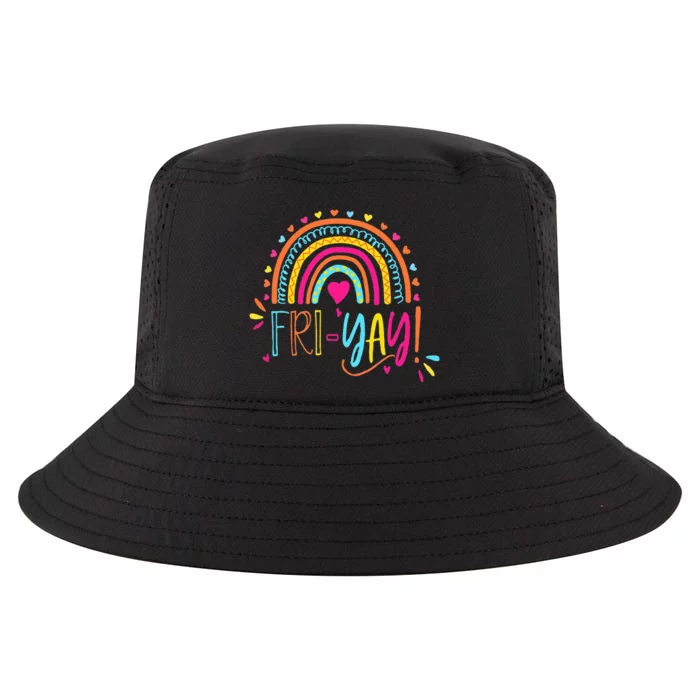 Friyay ! Funny Teacher Cool Comfort Performance Bucket Hat