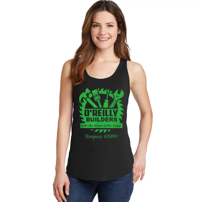 Funny Fawlty Towers, Basil Fawlty, O'Reilly Builders Parody Ladies Essential Tank