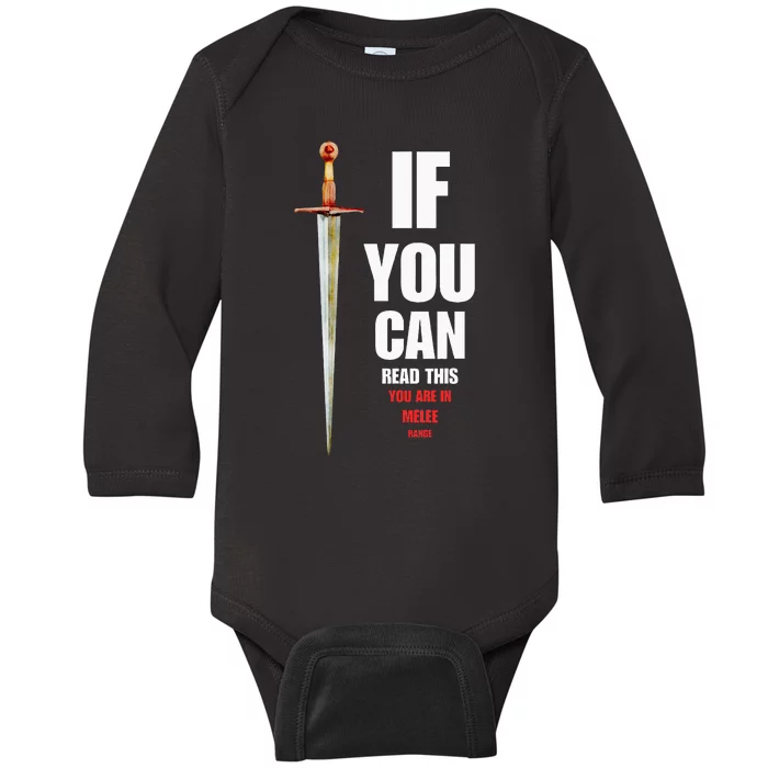 Funny Fantasy Tabletop RPG Gamer & Womens Graphic Baby Long Sleeve Bodysuit