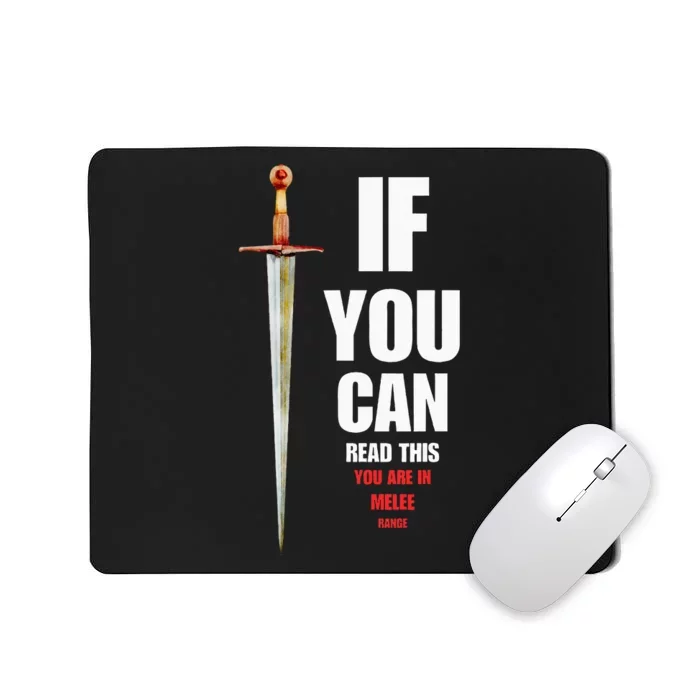 Funny Fantasy Tabletop RPG Gamer & Womens Graphic Mousepad