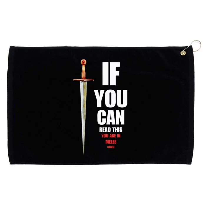 Funny Fantasy Tabletop RPG Gamer & Womens Graphic Grommeted Golf Towel