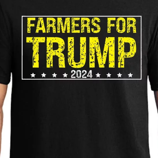 Farmers For Trump 2024 Pajama Set