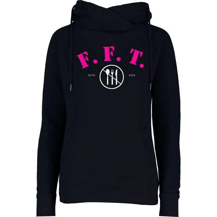 Forget Food Tuesday Members Gift Womens Funnel Neck Pullover Hood