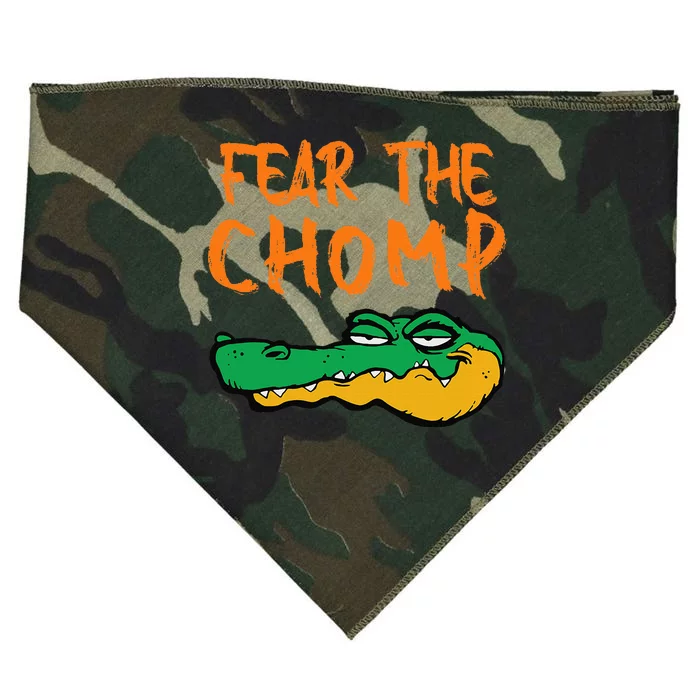 Florida Fear The Chomp Gator Pride USA-Made Doggie Bandana