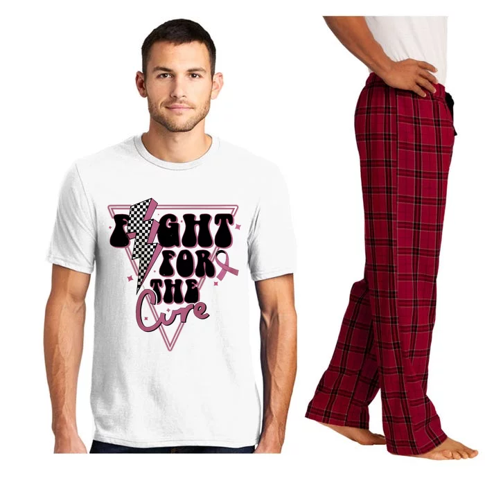 Fight For The Cure Breast Cancer Awareness Month Pajama Set