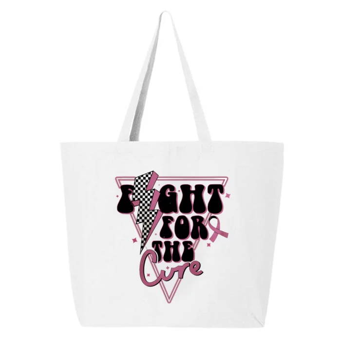 Fight For The Cure Breast Cancer Awareness Month 25L Jumbo Tote