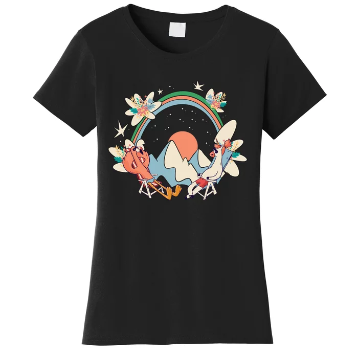 FUNNY FLAMINGO UNICORN FUNNY FLAMINGO UNICORN Women's T-Shirt