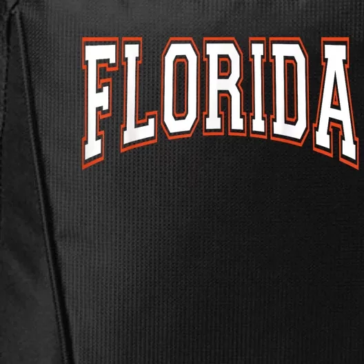 Florida Fl United States Font City Backpack