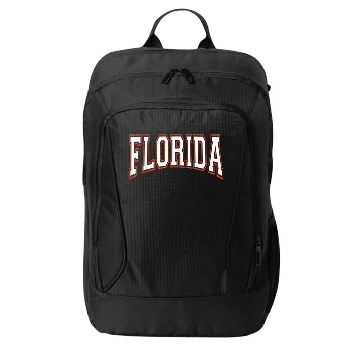 Florida Fl United States Font City Backpack