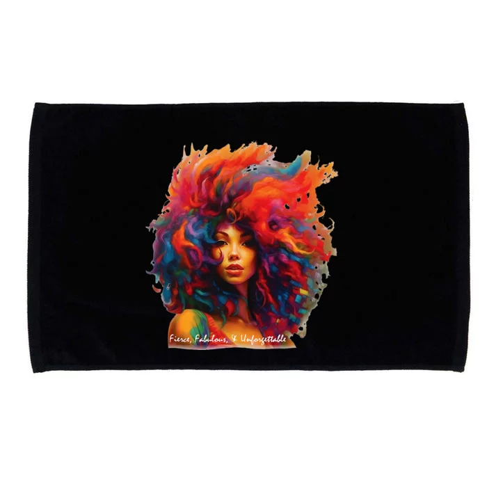 Fierce, Fabulous, & Unforgettable Microfiber Hand Towel