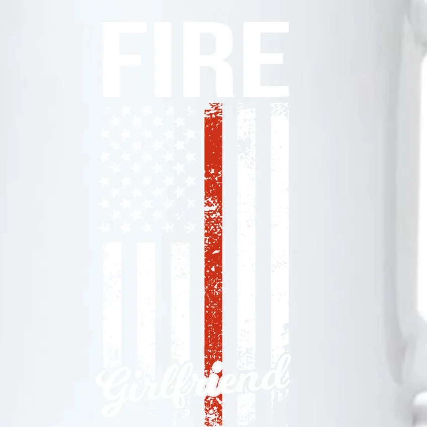 Fire Friend Us Flag Firefighter Friend Great Gift Black Color Changing Mug