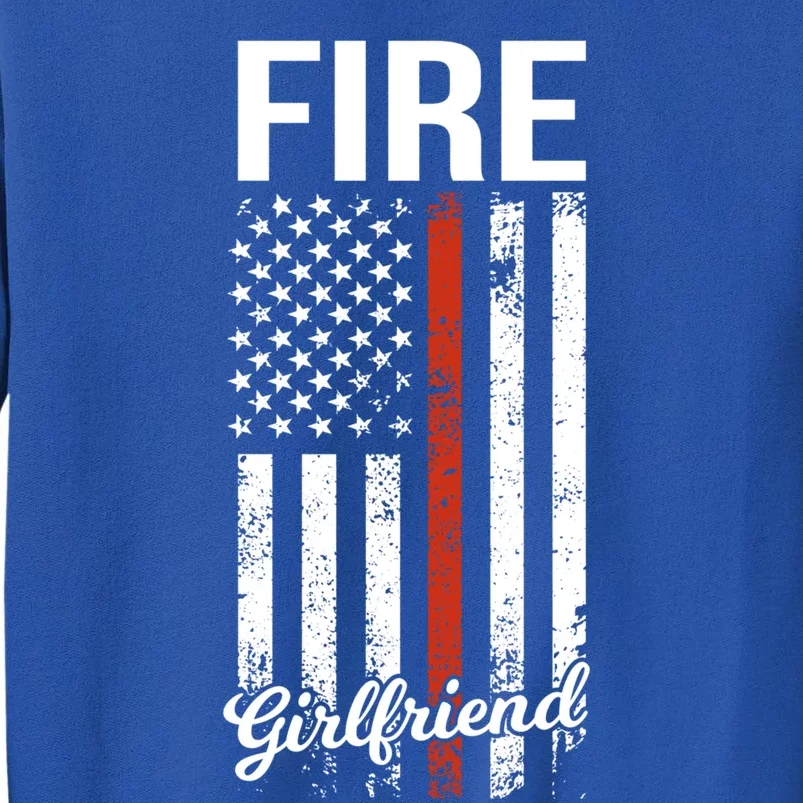 Fire Friend Us Flag Firefighter Friend Great Gift Sweatshirt