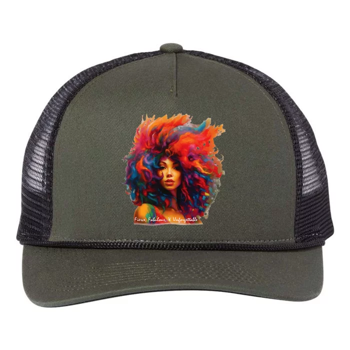 Fierce, Fabulous, & Unforgettable Retro Rope Trucker Hat Cap