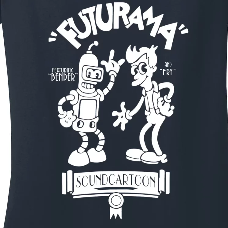 Futurama Women's V-Neck T-Shirt